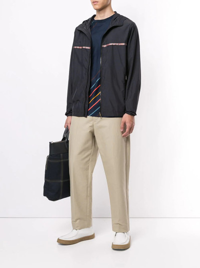 Paul Smith signature stripe-trim cagoule outlook