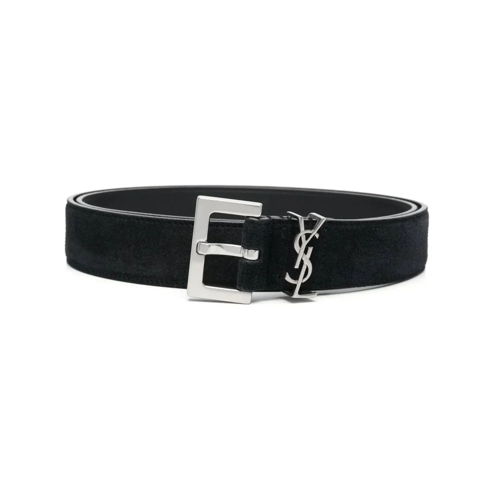 Saint Laurent Black Belts Men - 1