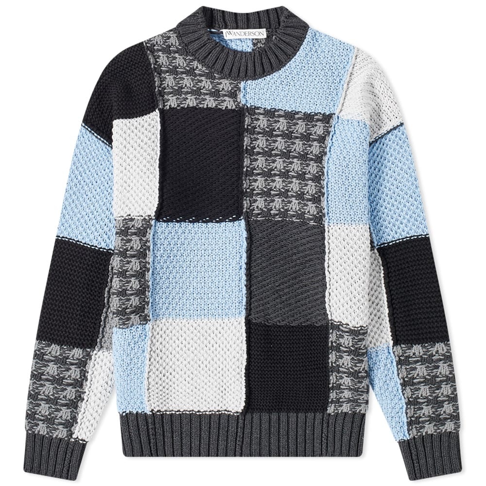 JW Anderson Cotton Patchwork Jumper - 1