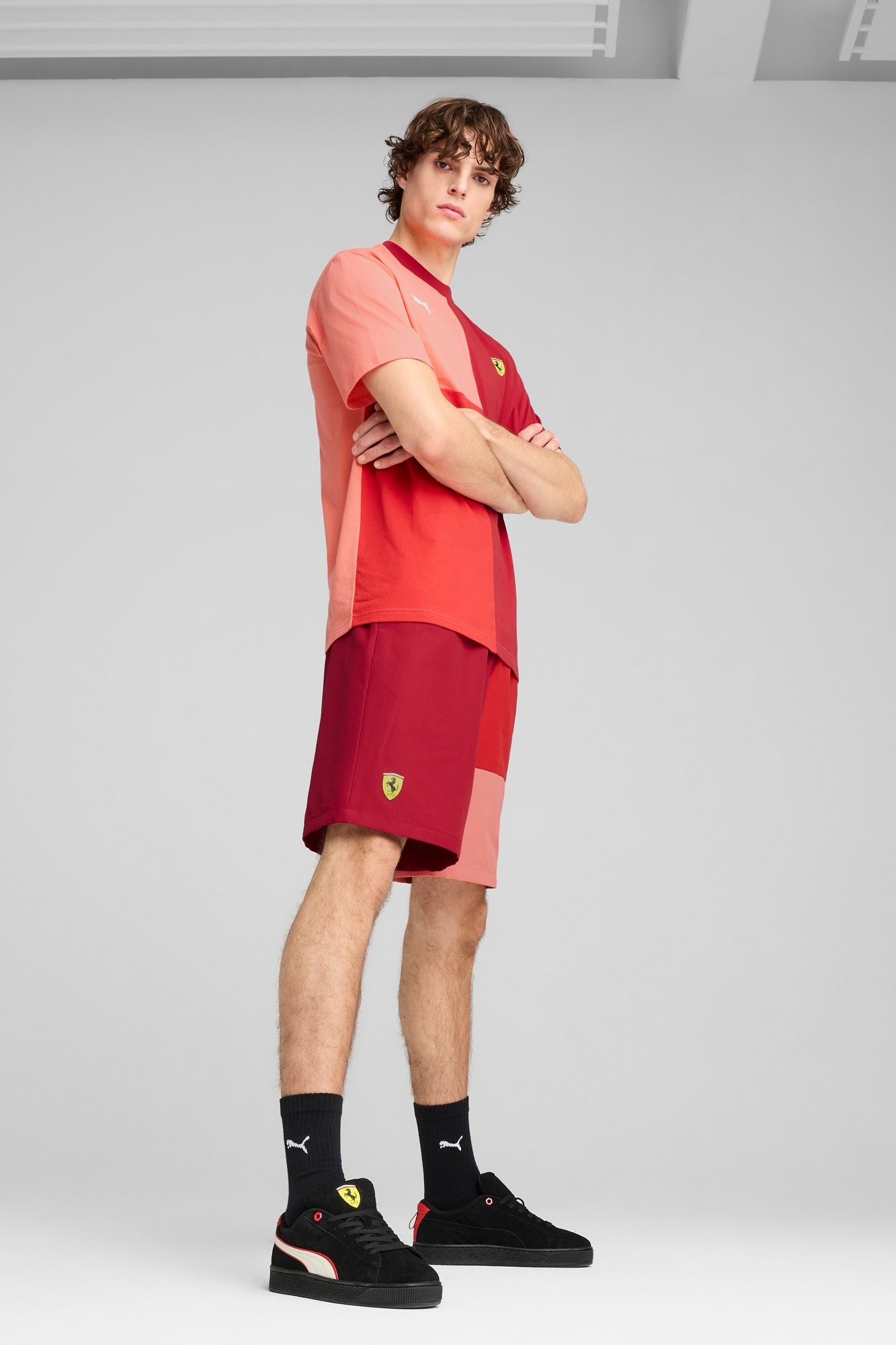 Scuderia Ferrari Race Men's Lifestyle Shorts - 5