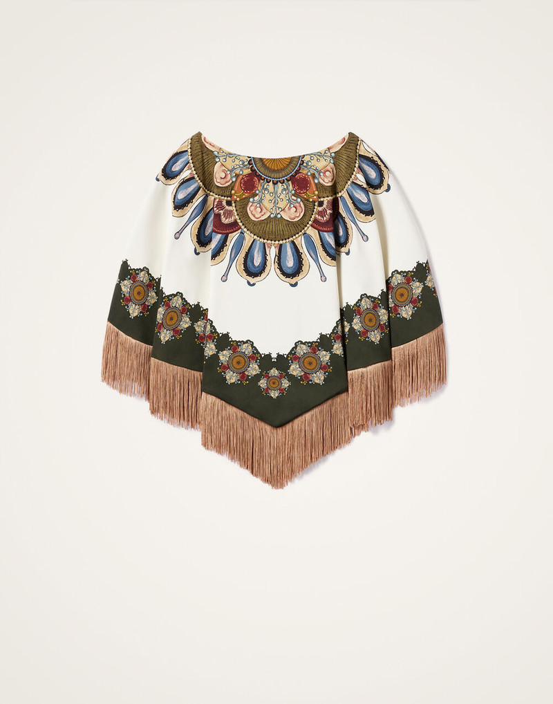 Reversible Mini Poncho - 1