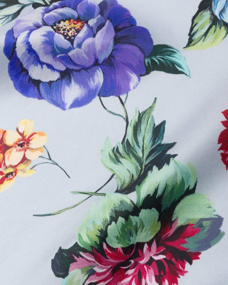 Prada Printed twill scarf outlook