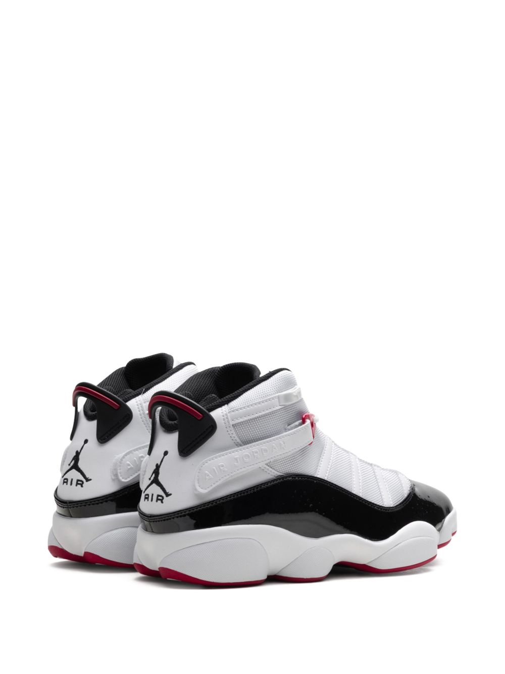 Jordan 6 Rings "Chicago Bulls - White/Varsity Red/Black" sneakers - 3