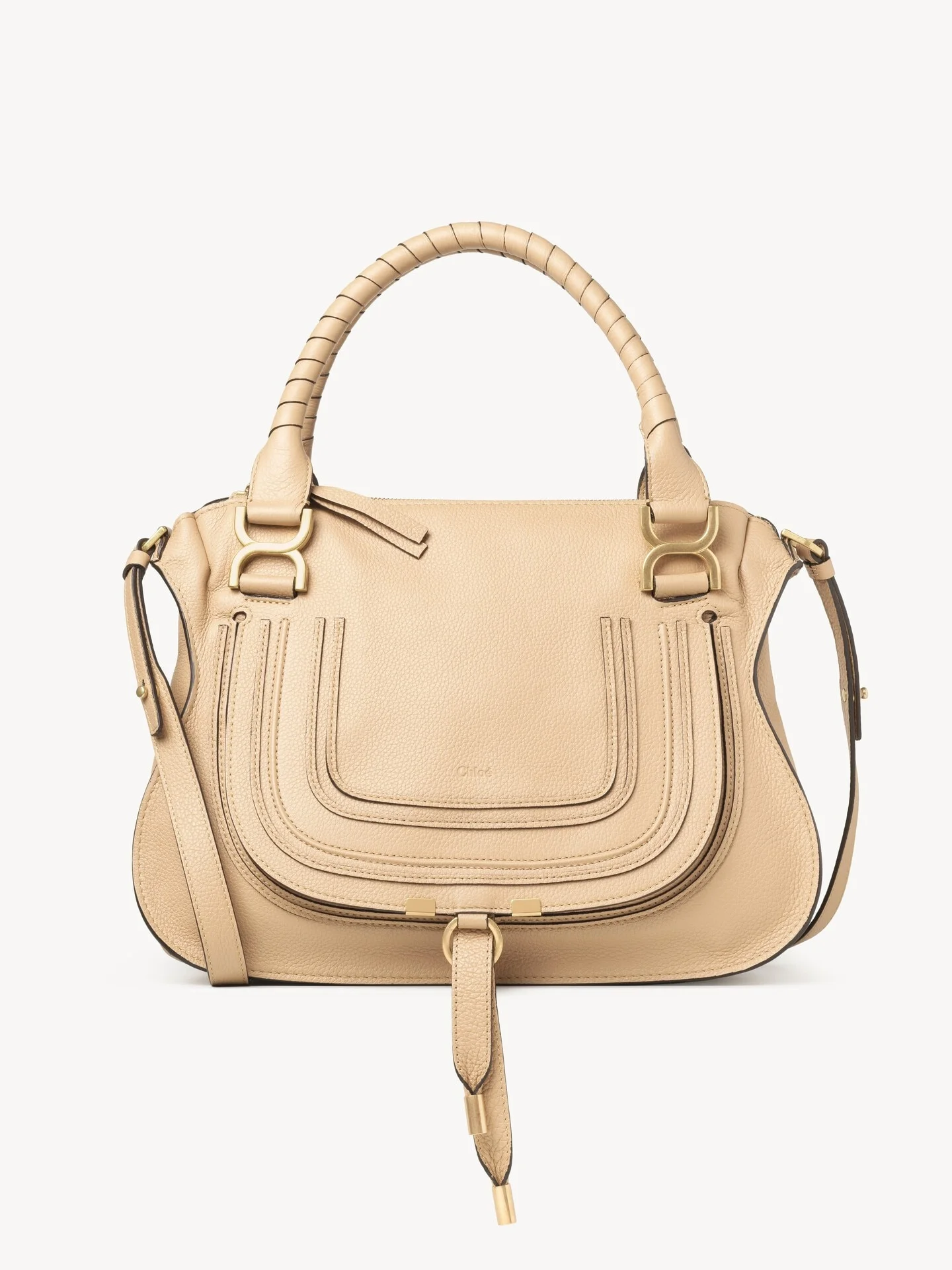 MARCIE BAG IN GRAINED LEATHER - 1