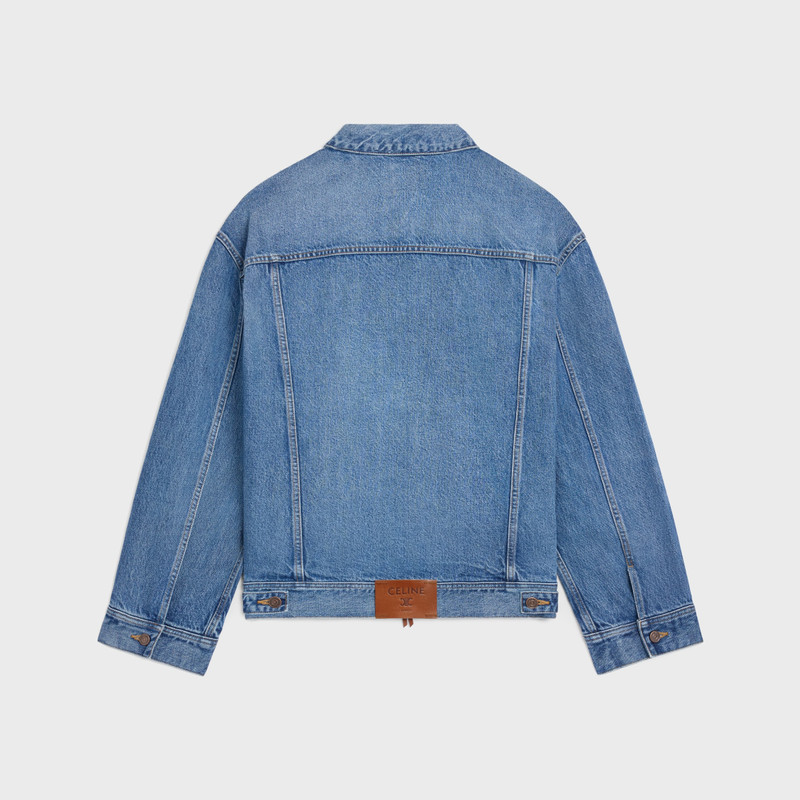 CELINE trucker jacket IN cotton denim outlook