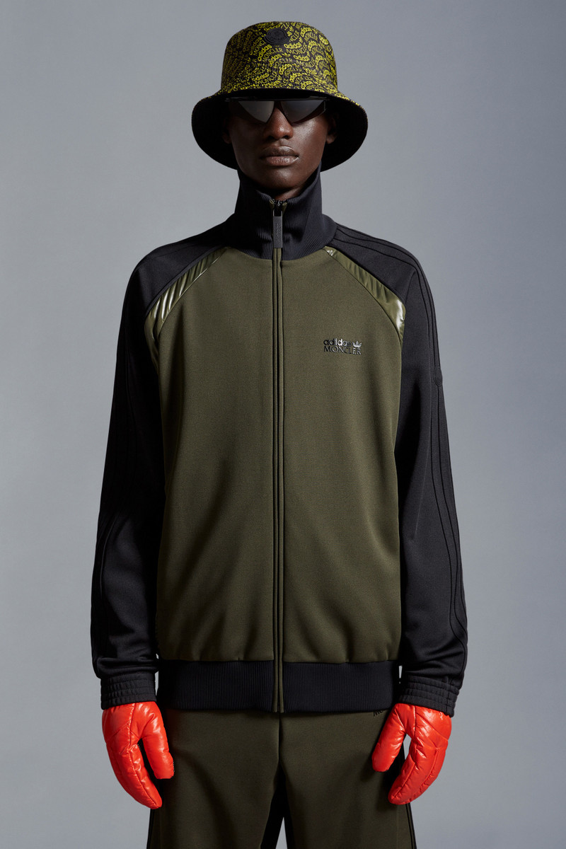 Moncler Acetate Zip-Up Sweatshirt outlook