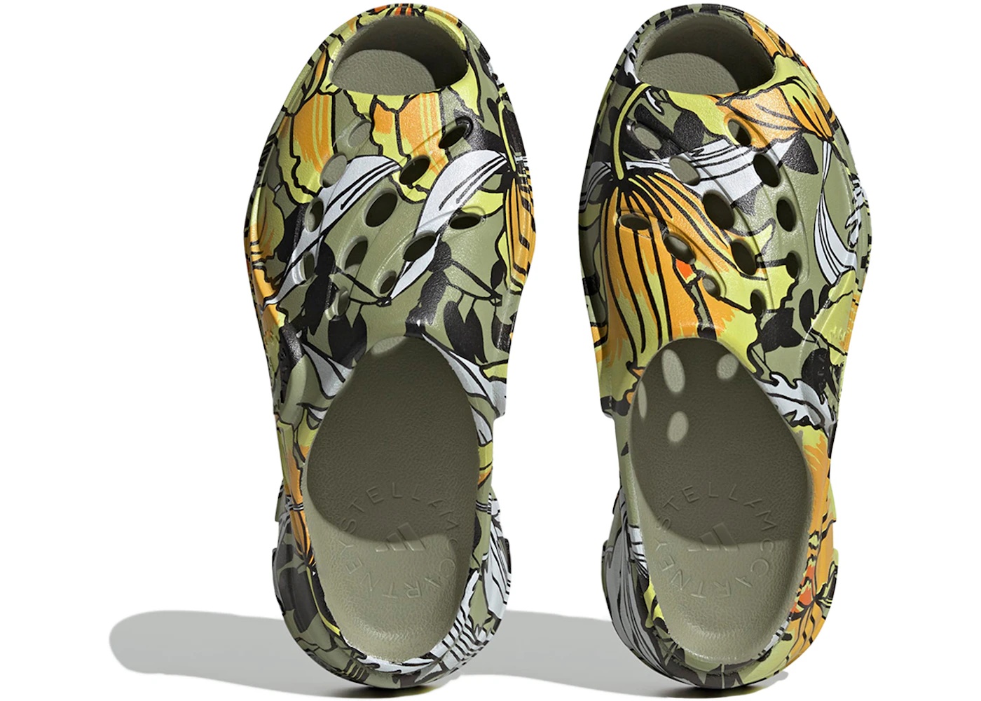 adidas Clog Stella McCartney Floral Tent Green - 3