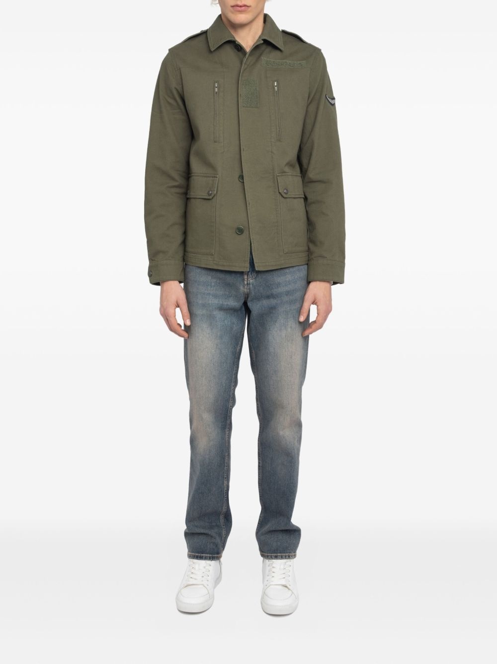 Kido skull-embroidered jacket - 2