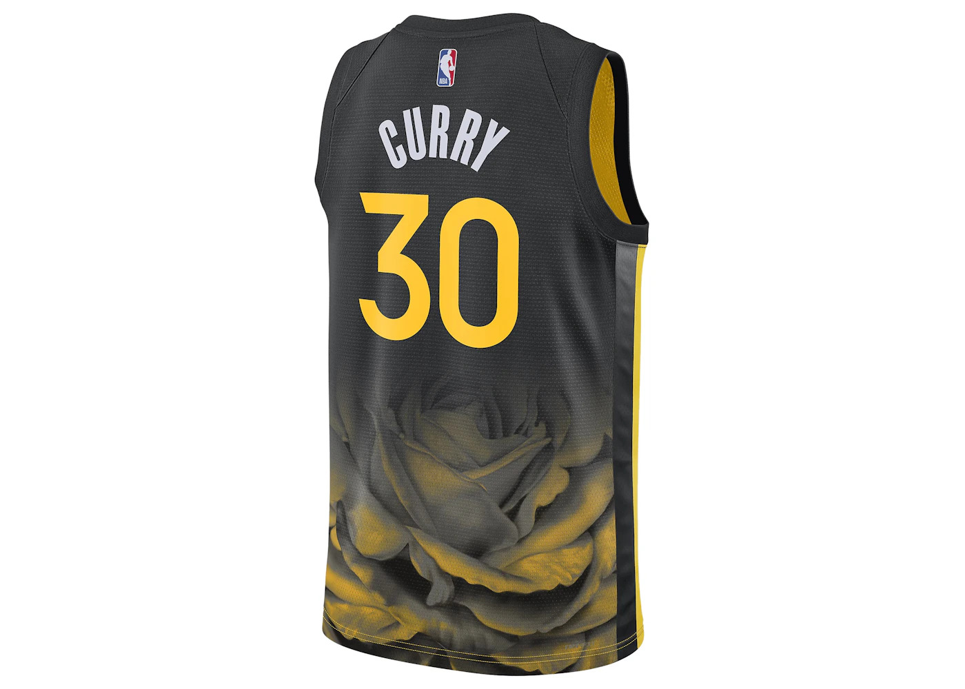 Nike Golden State Warriors 2022/23 Stephen Curry City Edition Swingman Jersey Black - 2