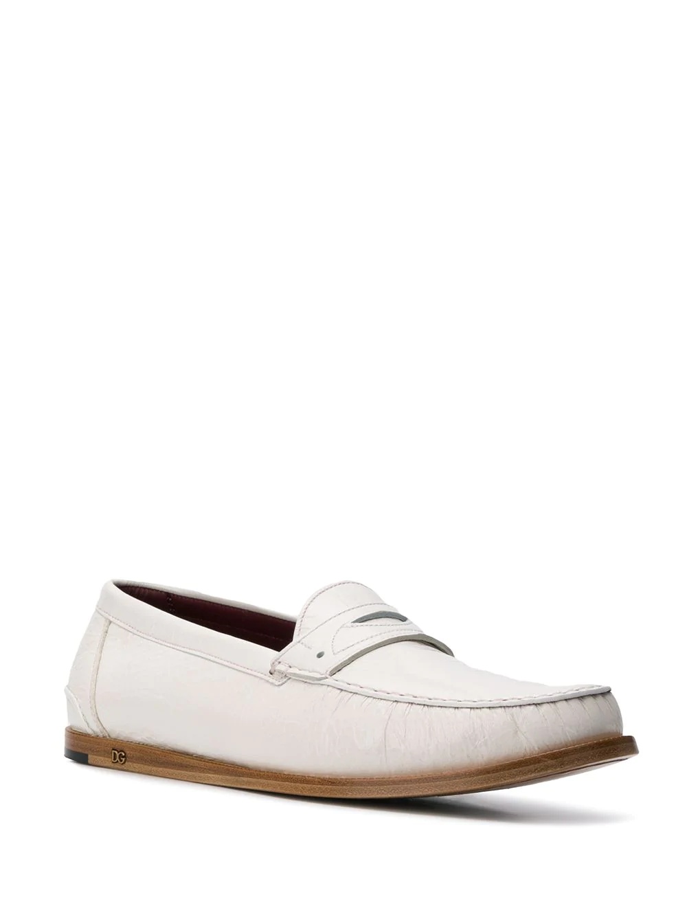 mocassin leather loafers - 2