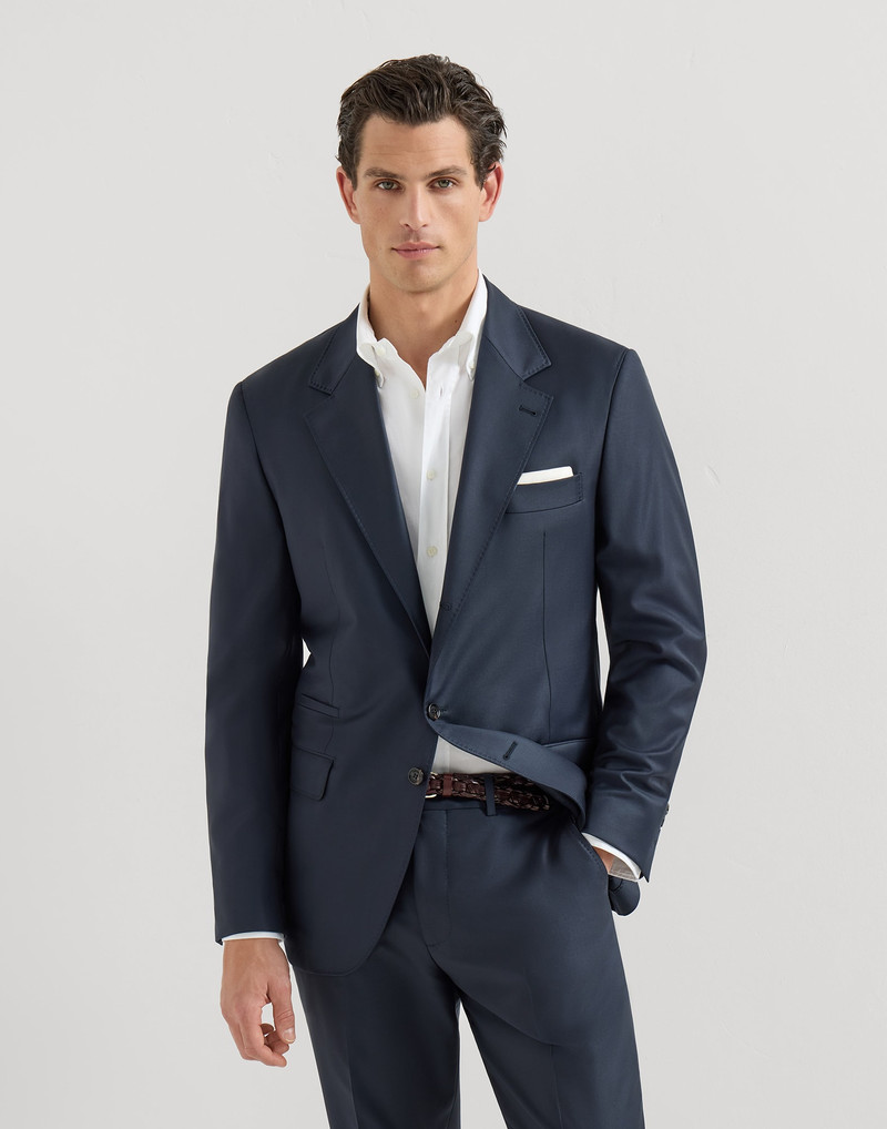 Super 150s virgin wool four season batavia twill blazer 2