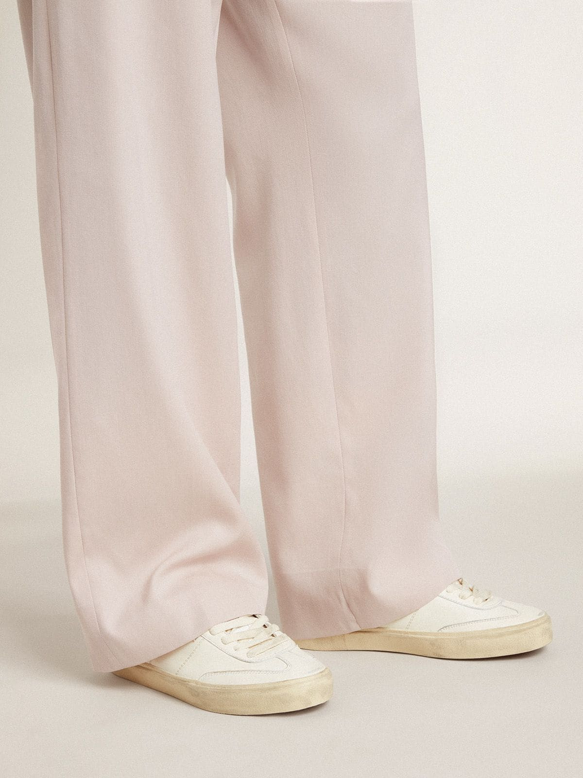 Soul Star in white nappa leather with white leather star - 3