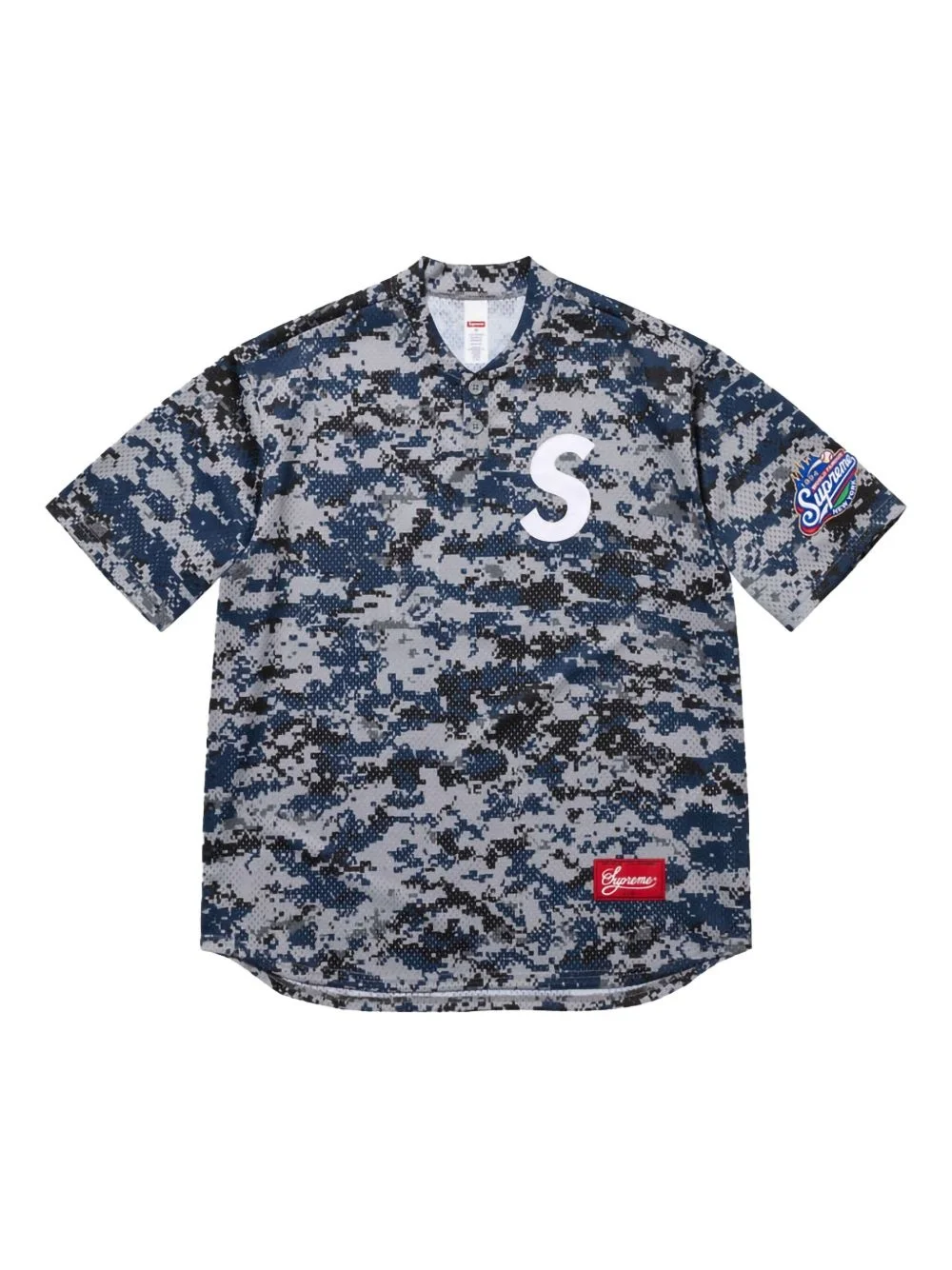 S Logo Henley top - 1