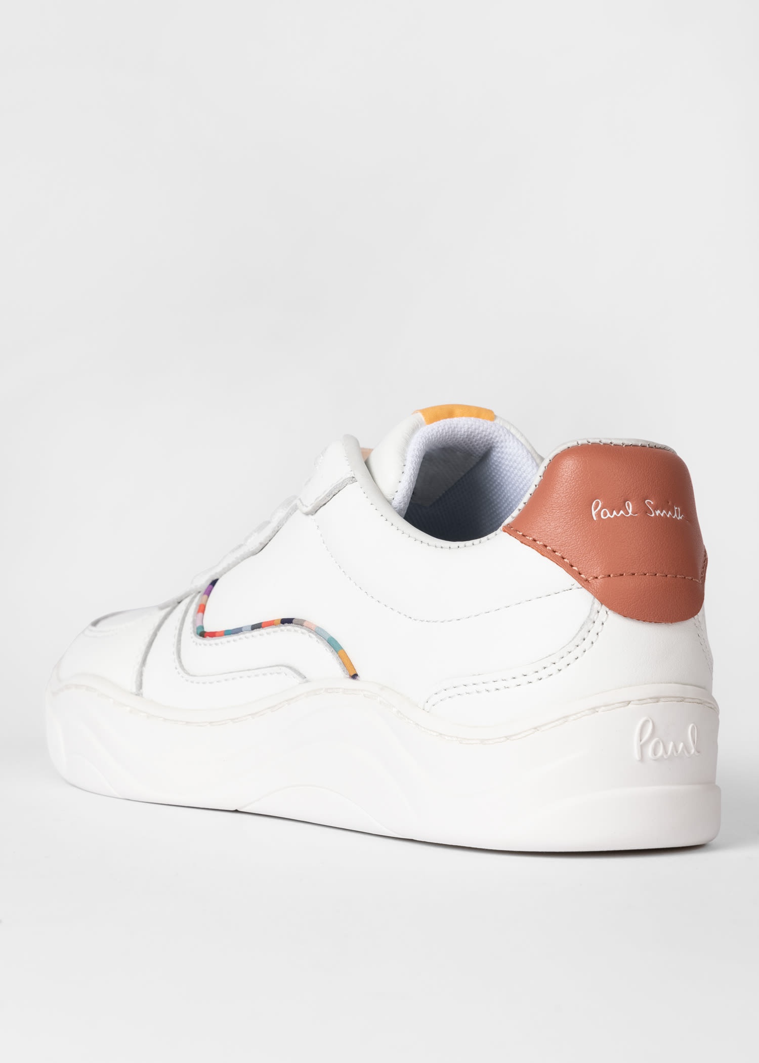 Leather 'Eden' Sneakers - 4