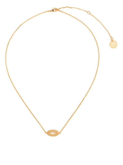 Mulberry Bayswater gold-plated necklace outlook