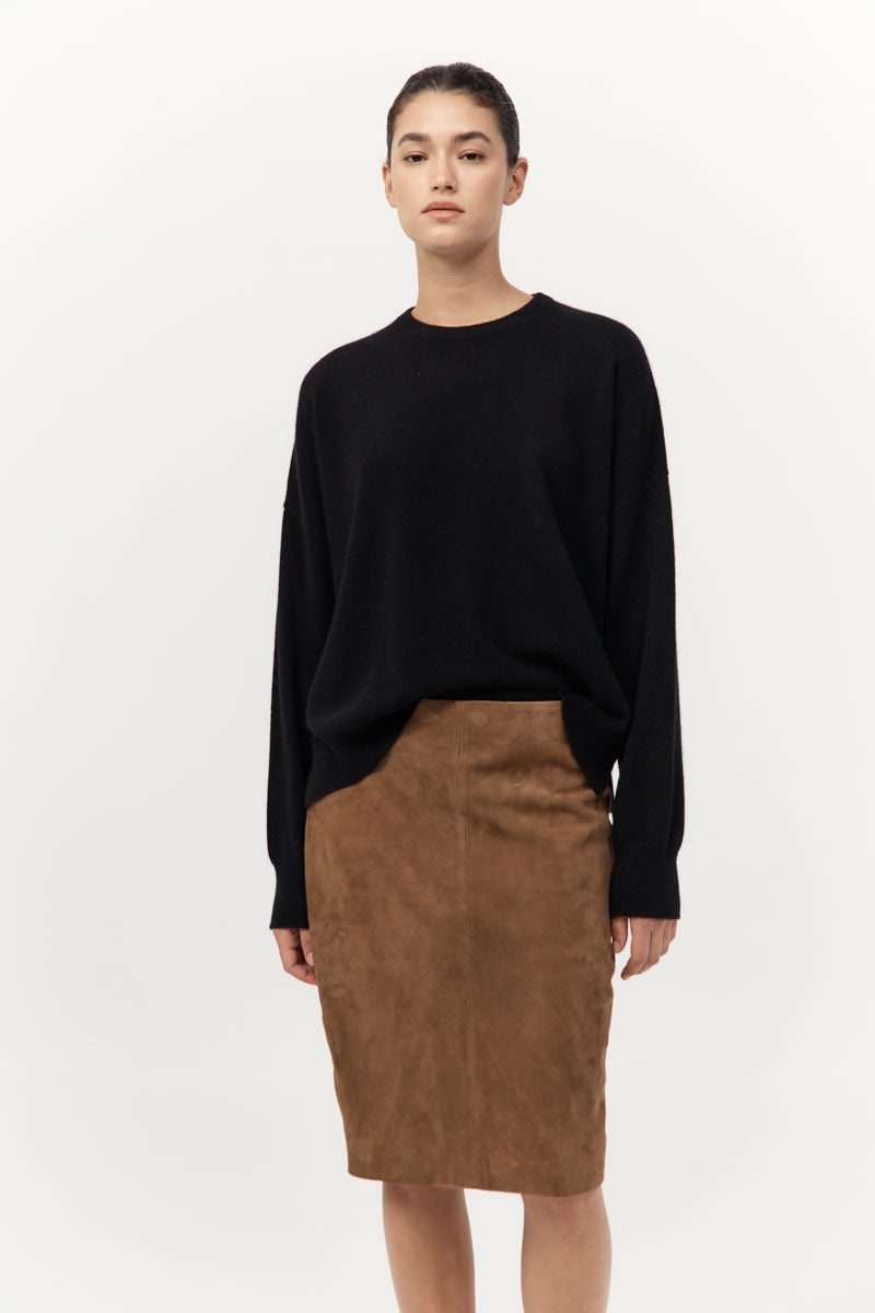 Cashmere Sweater - Black - 3