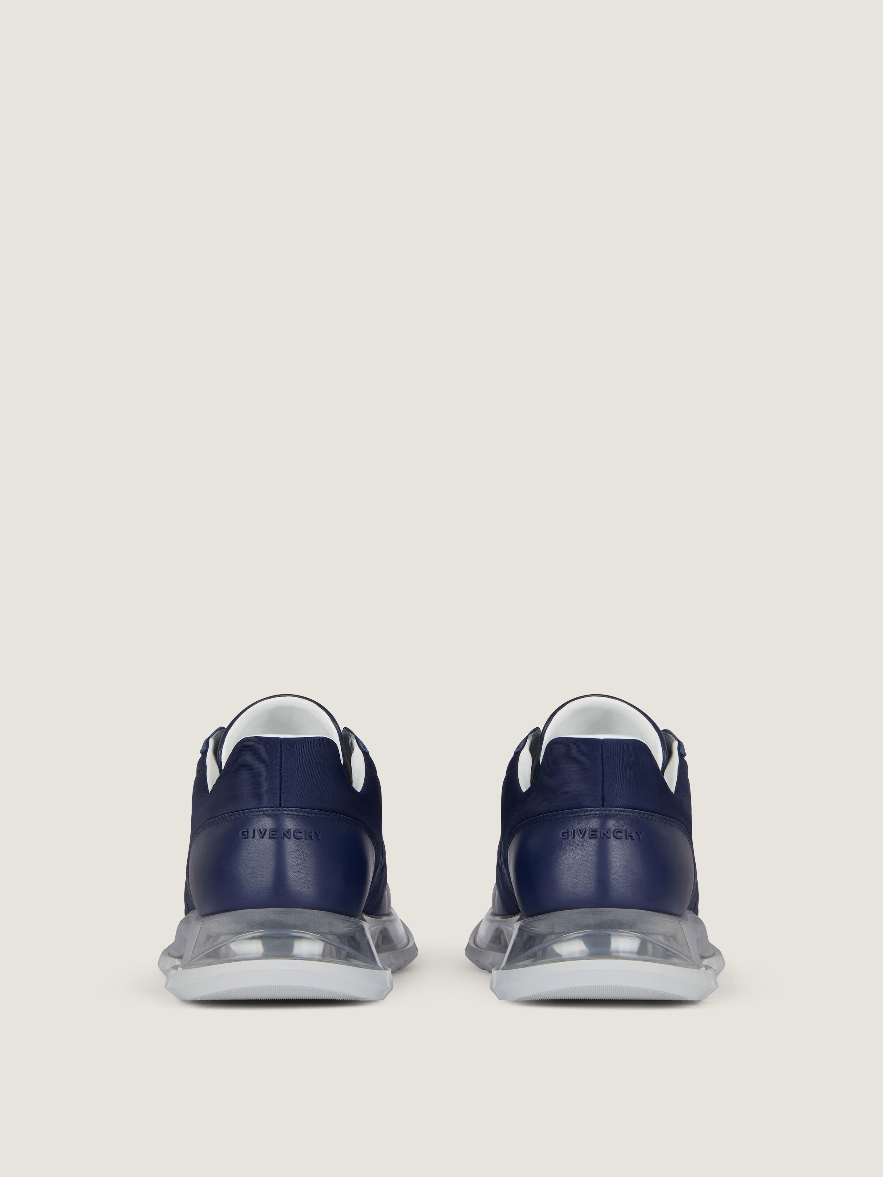 TRAINERS SNEAKERS IN PADDED NYLON AND LEATHER - 5
