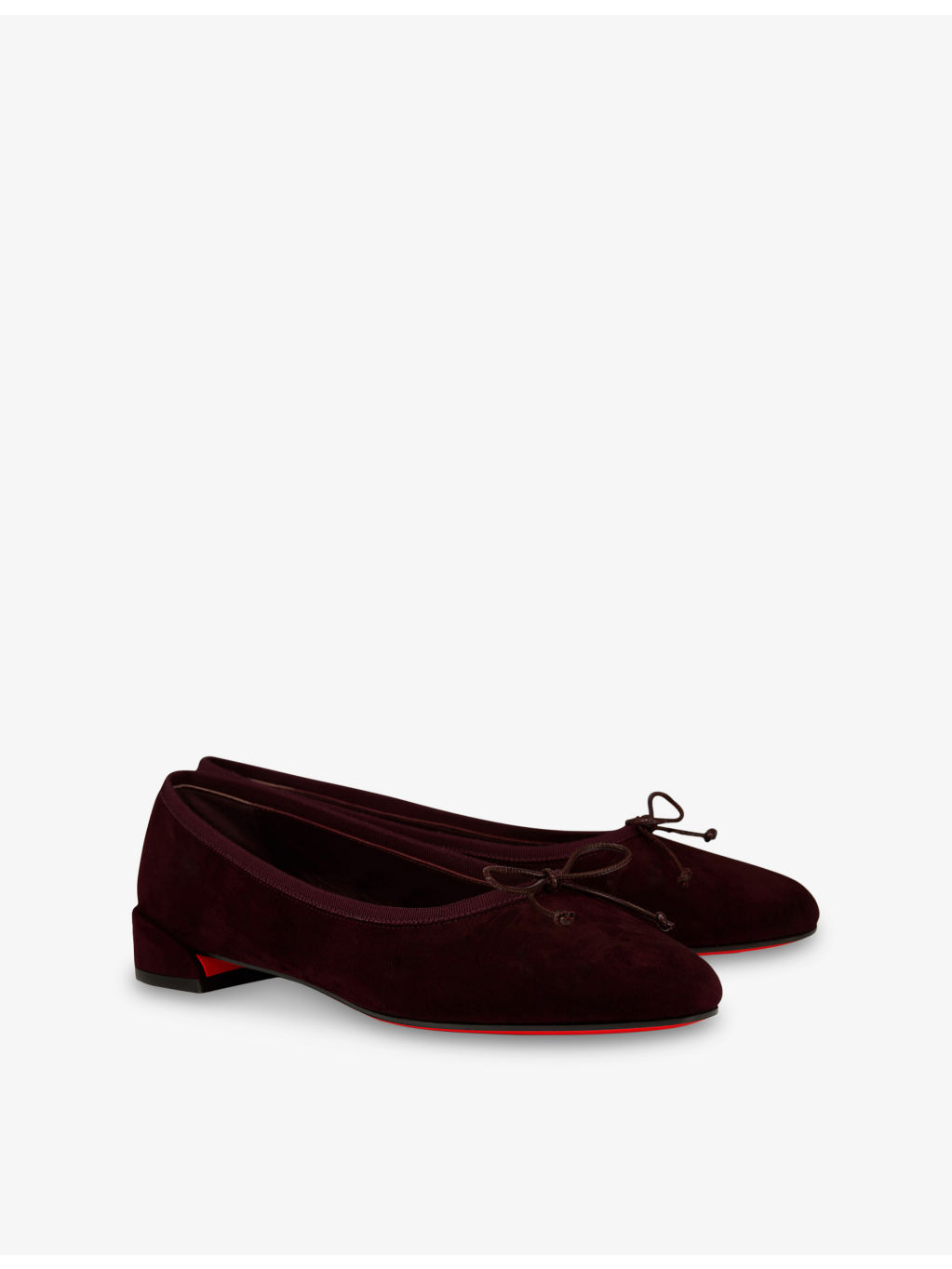 Sweetie Jane Suede Ballerina Flats - 3