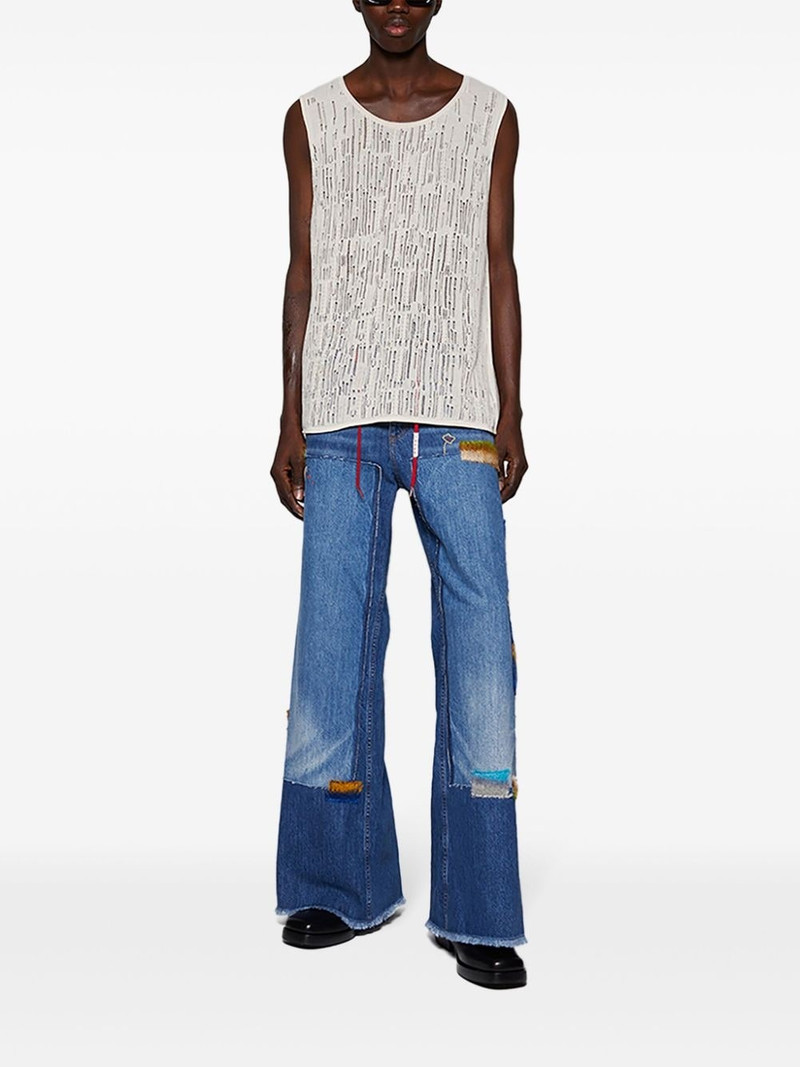 Marni logo-patch cotton jeans outlook