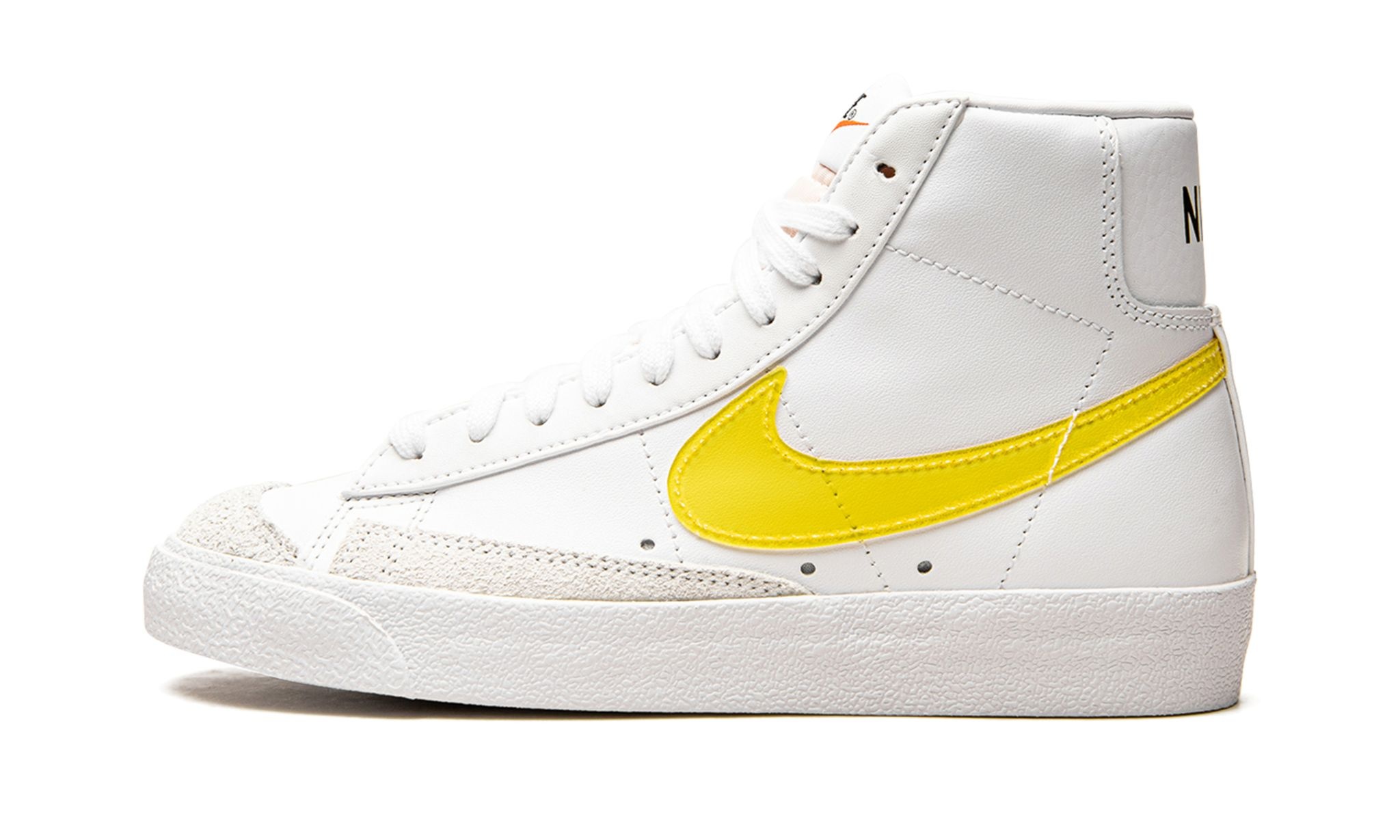 Blazer Mid 77 Essential "Translucent Yellow Swoosh" - 1