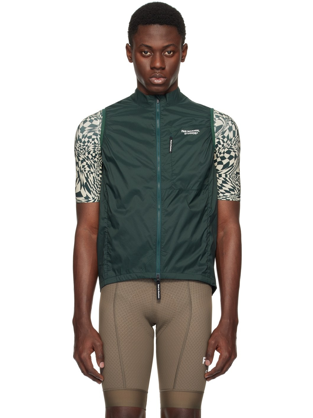 Green Essential Vest - 1