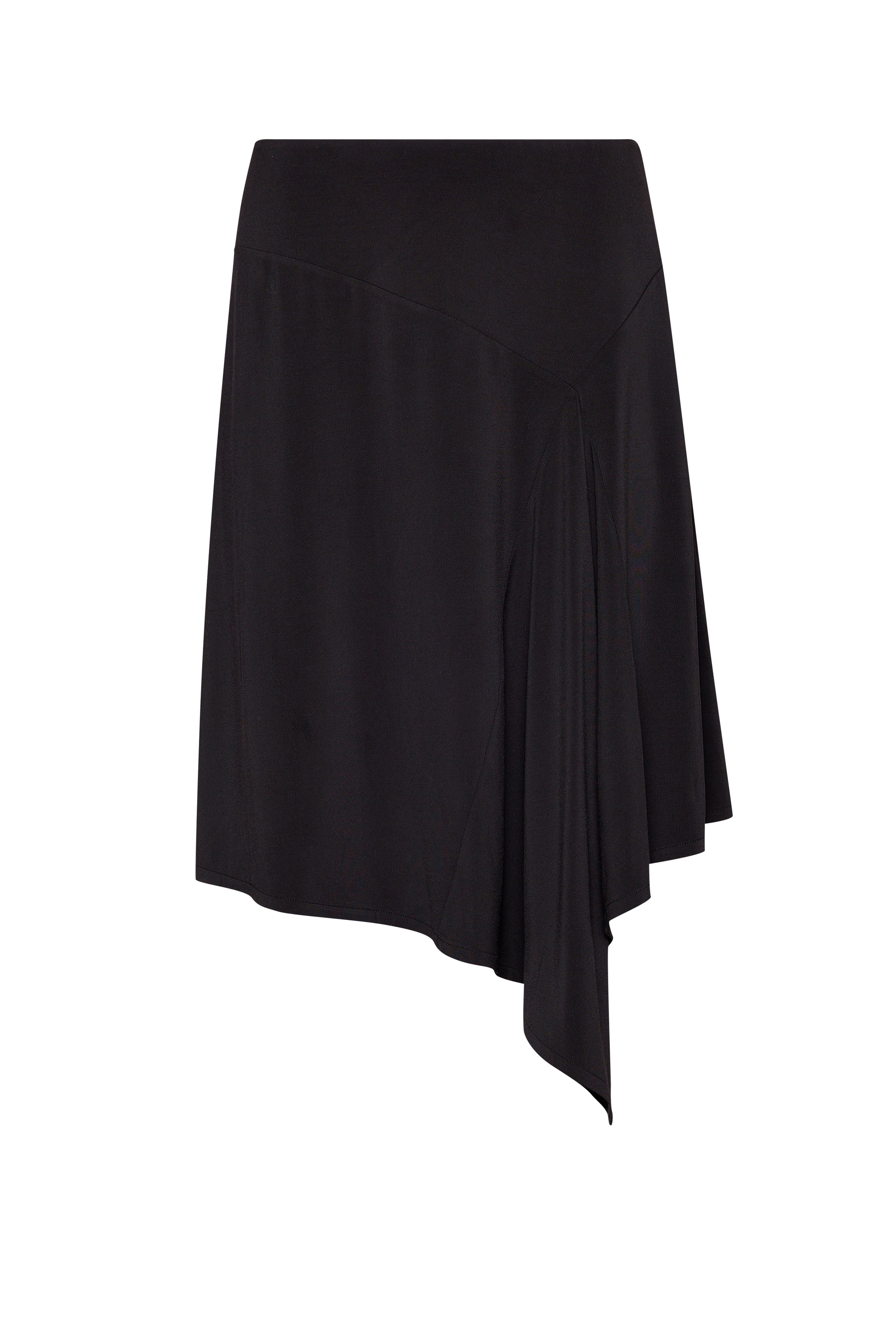STRETCH MIDI SKIRT - 1