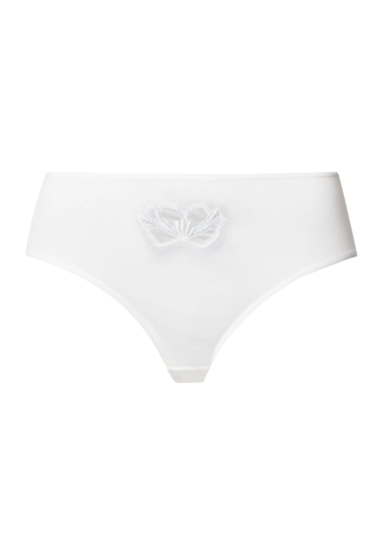 Kalea Floral Embroidered High Cut Brief - 1