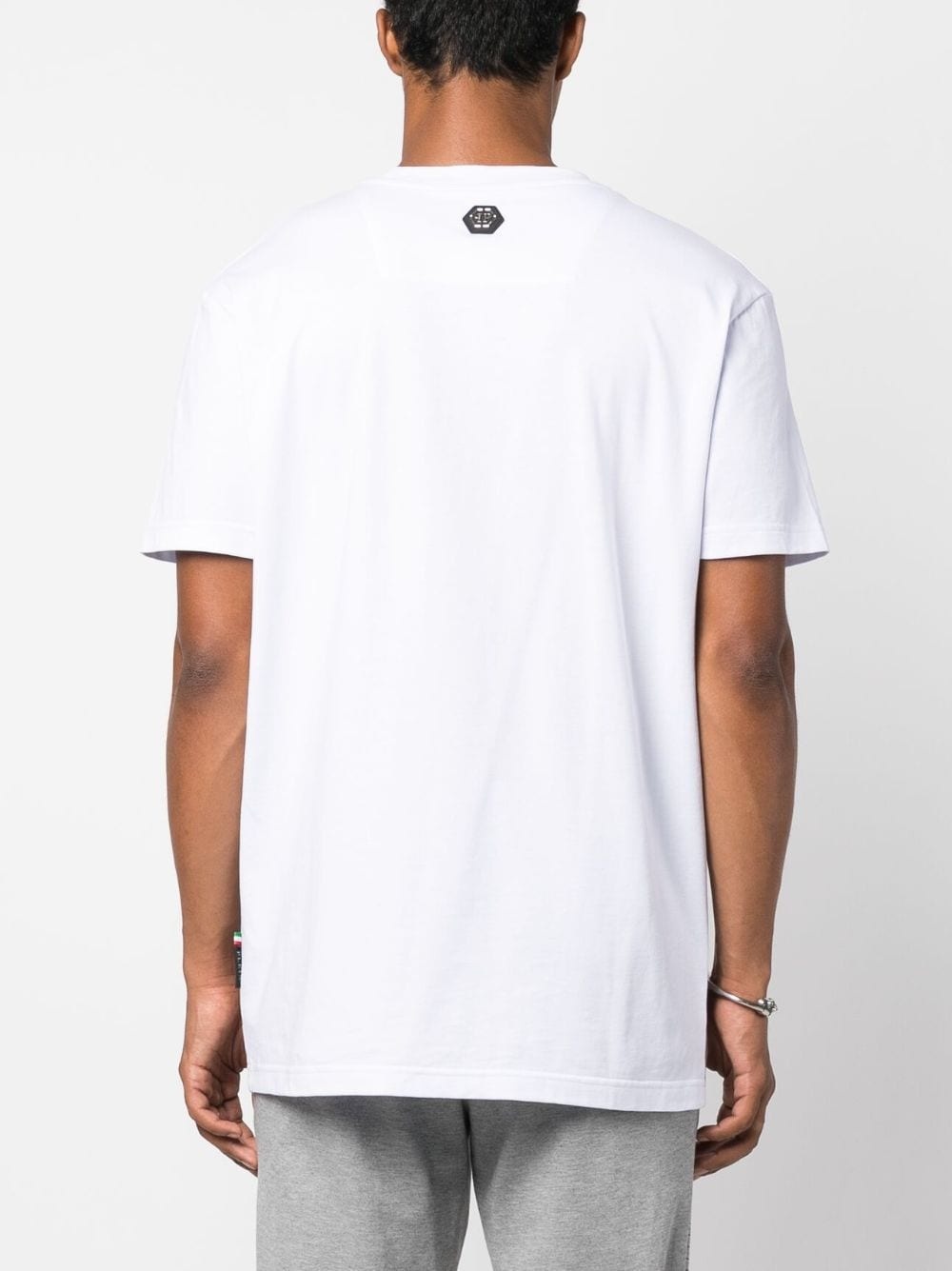 logo-print cotton T-shirt - 4