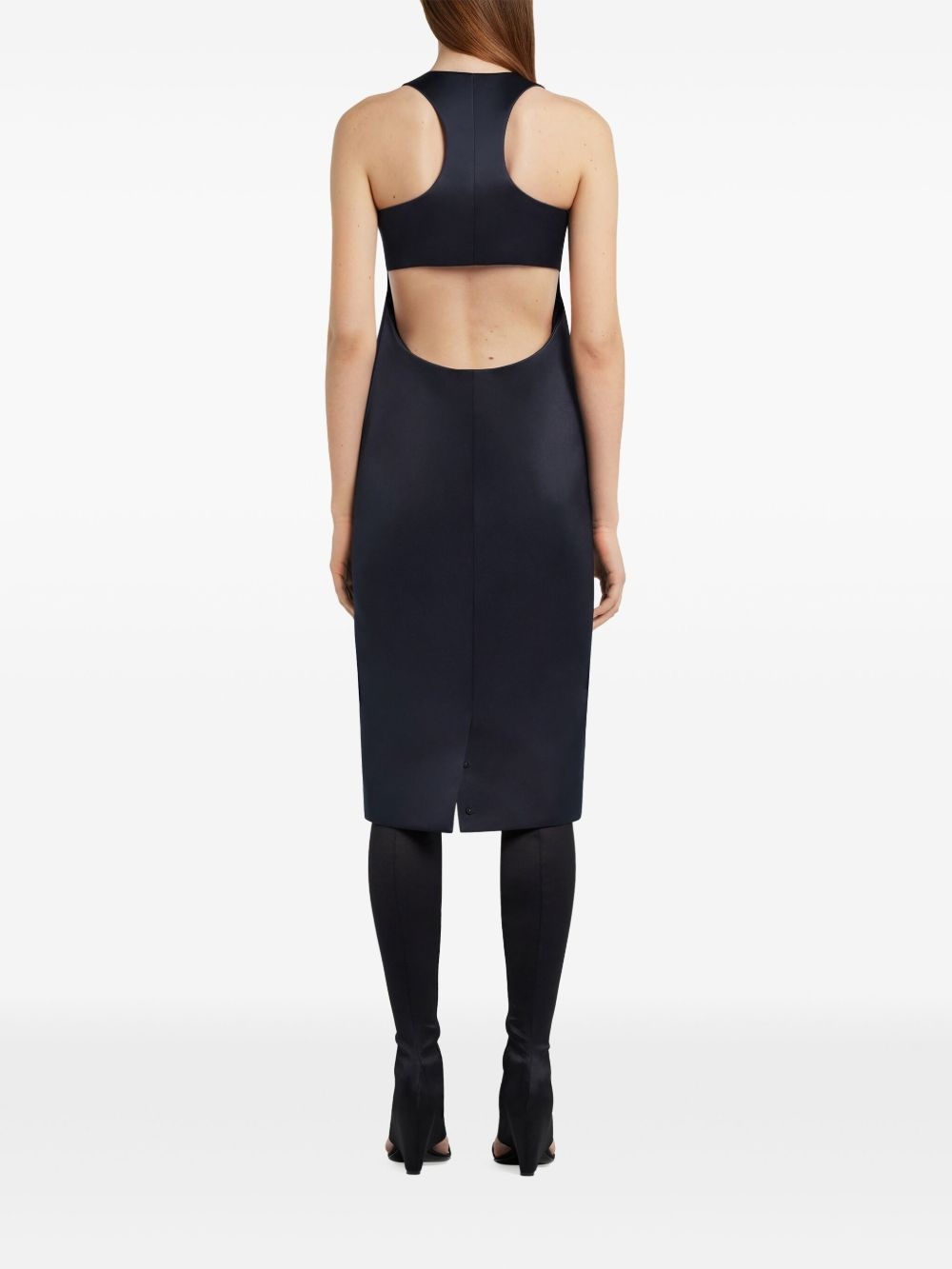 Scuba midi dress - 4