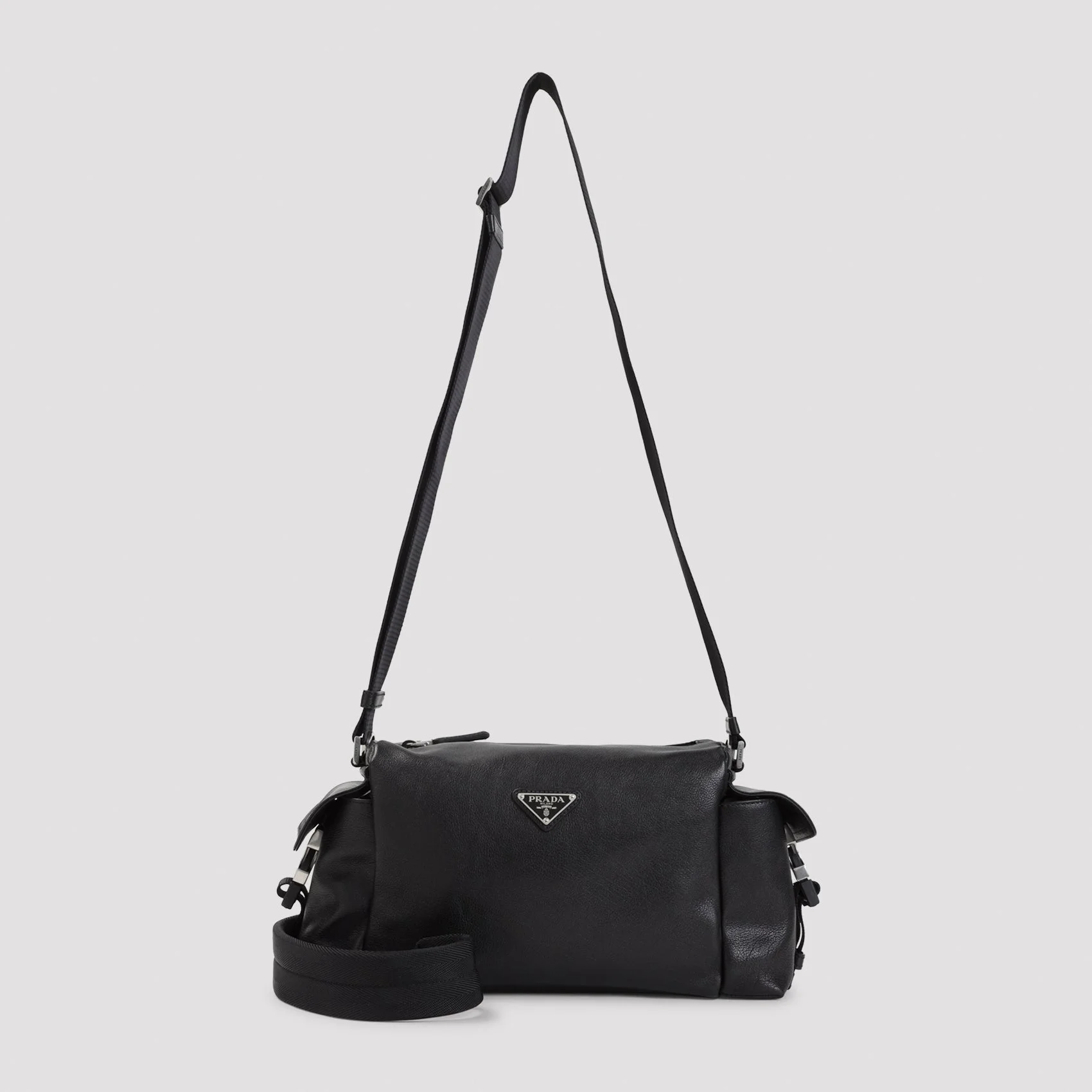 Prada Leather Bandoliera Bag - 1