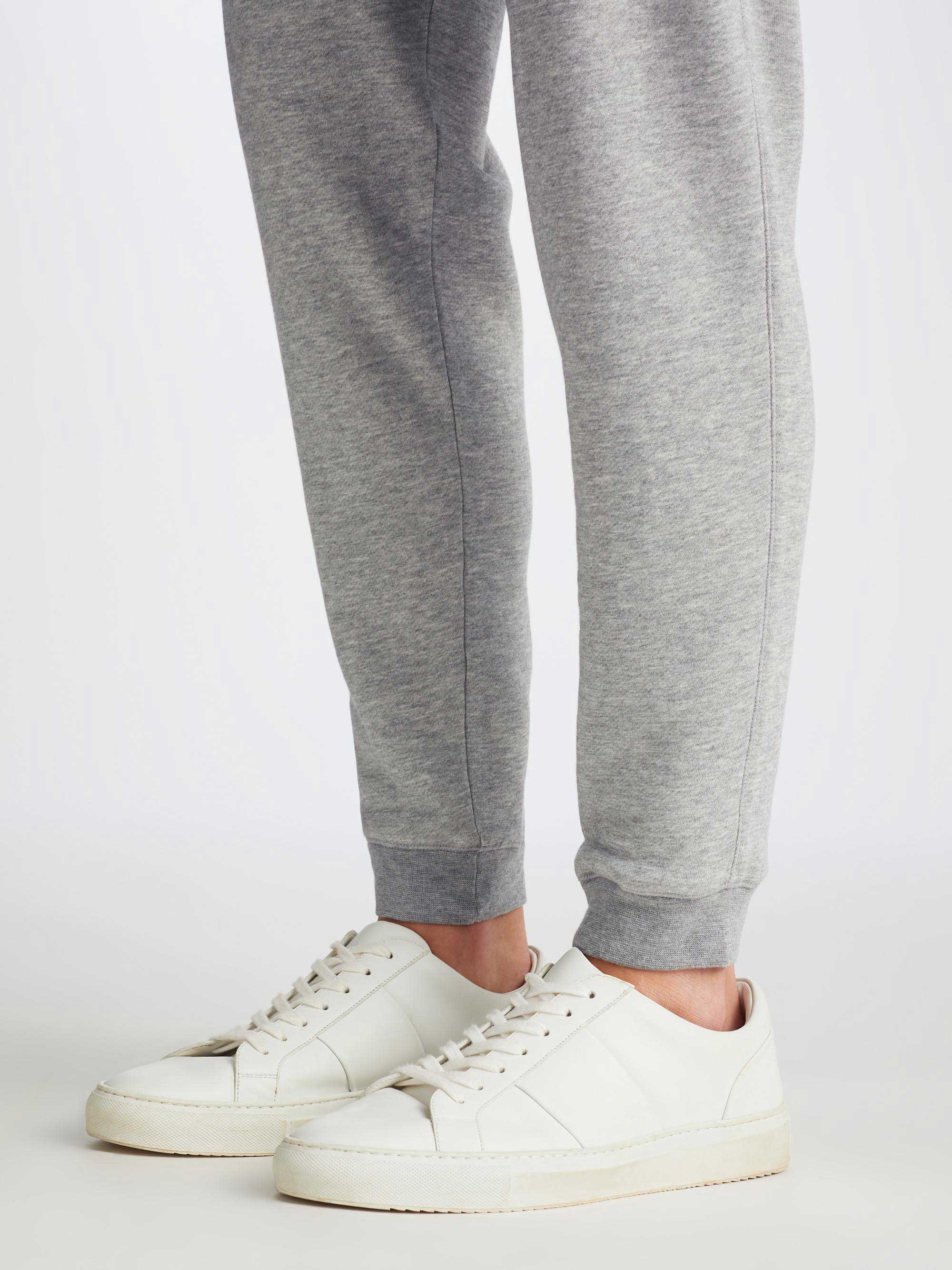 Men's Sweatpants Quinn Cotton Modal Silver - 7