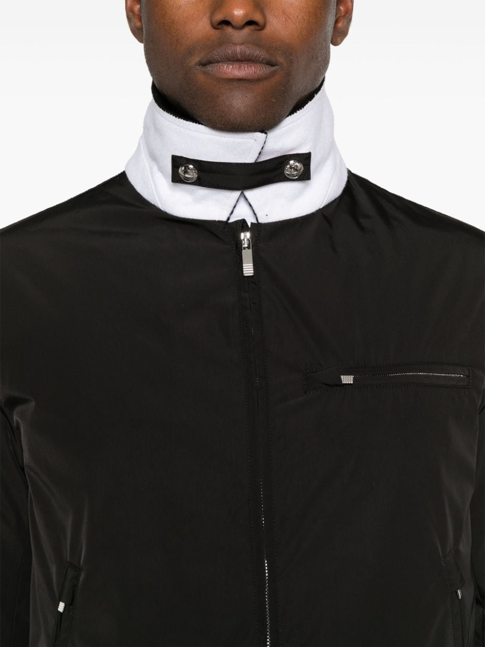 Thom Browne Men Jacket With Logo - 3