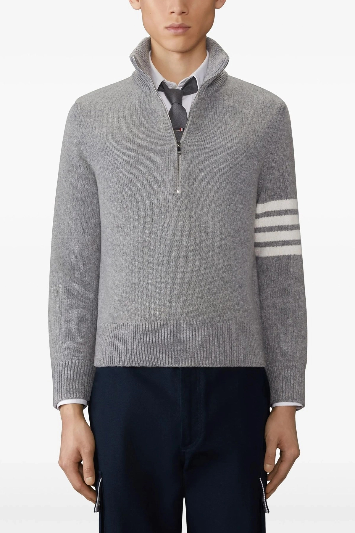 4BAR half zip sweater - 2