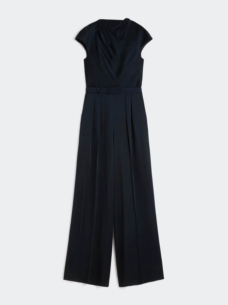 VESPA Envers satin jumpsuit - MIDNIGHTBLUE 1