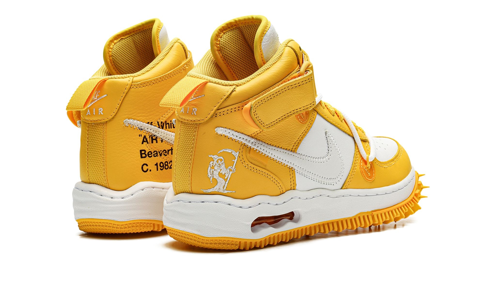 Air Force 1 Mid "Off-White - Varsity Maize" - 3