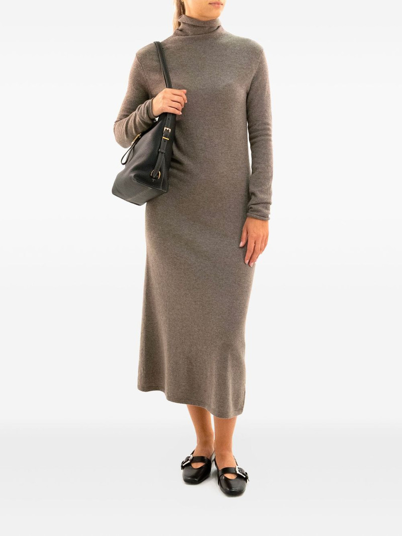 LISA YANG turtleneck midi dress outlook