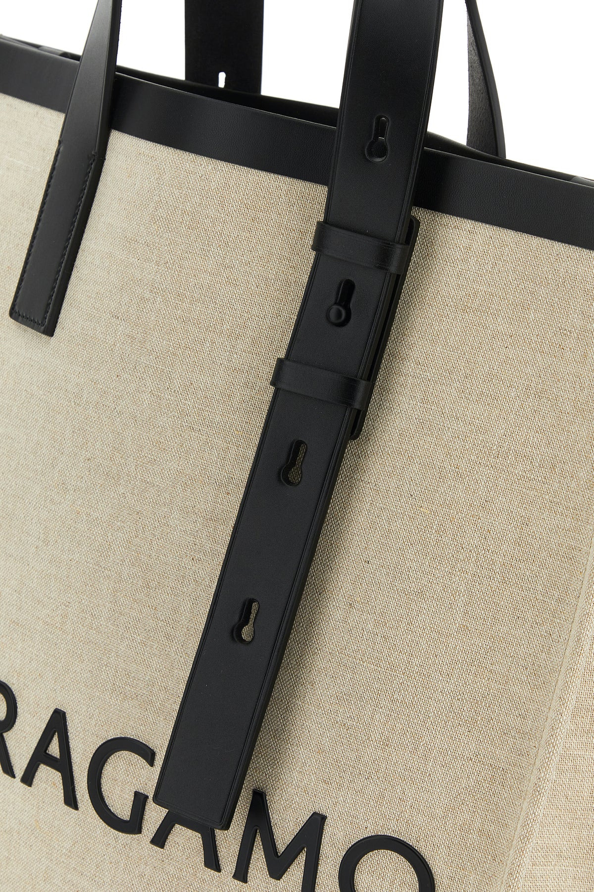 Sand canvas shopping bag - 4
