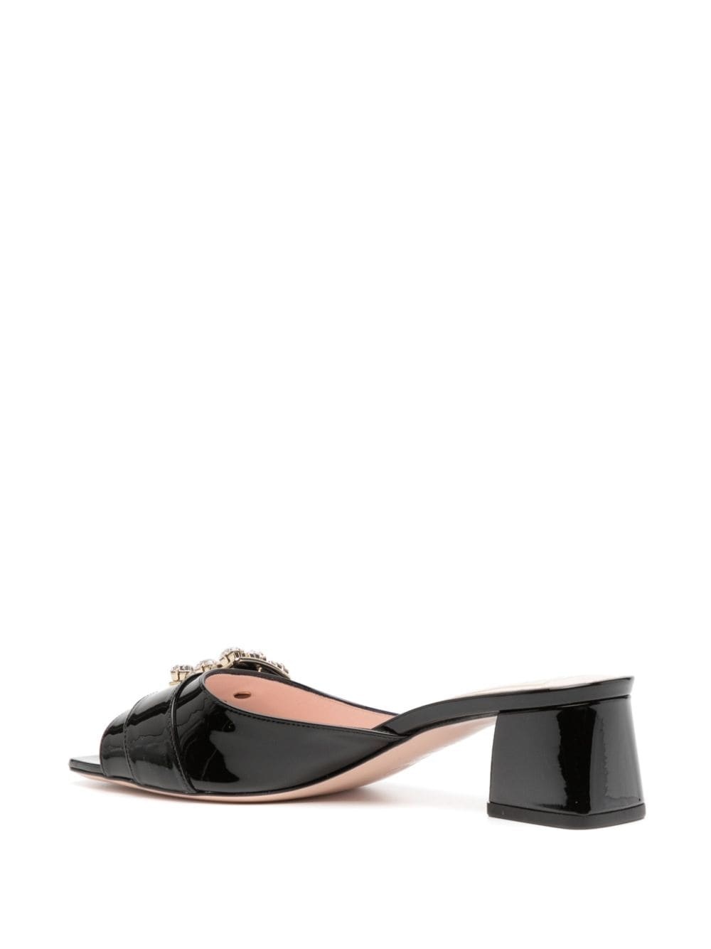 Bikiviv 45mm leather mules - 3