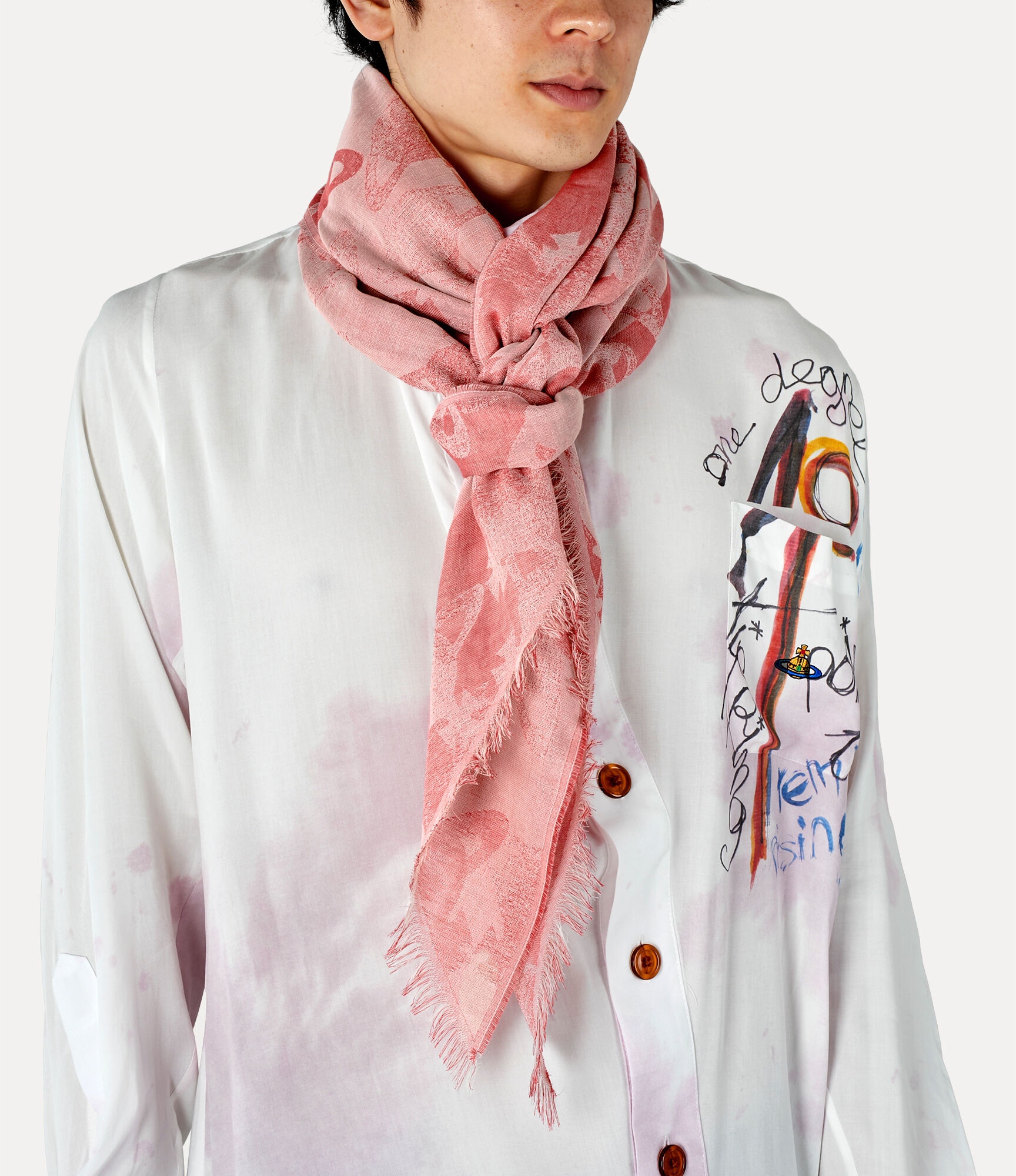 ORB STAMP TWO POINT SCARF - 2