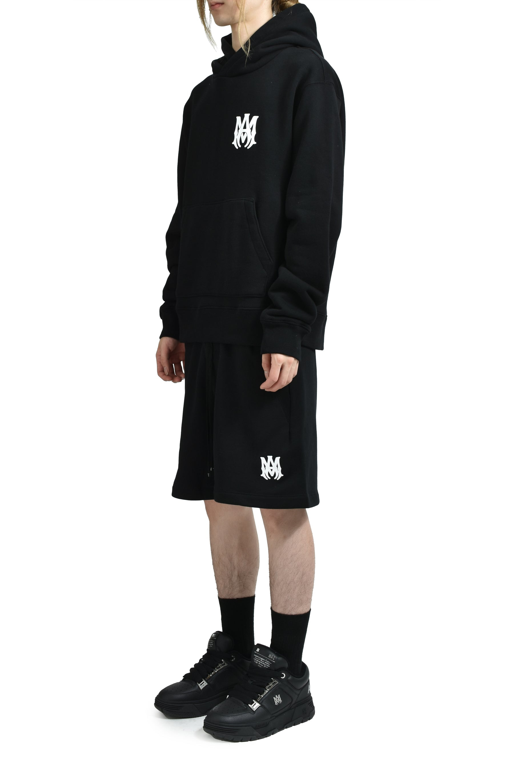 MA CORE LOGO HOODIE / BLK - 5