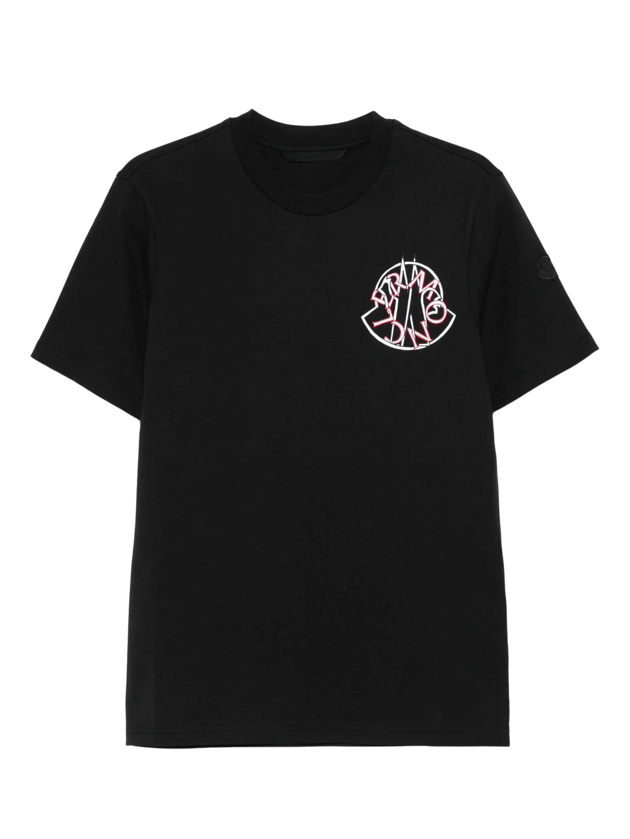 logo-embellished jersey t-shirt - 1