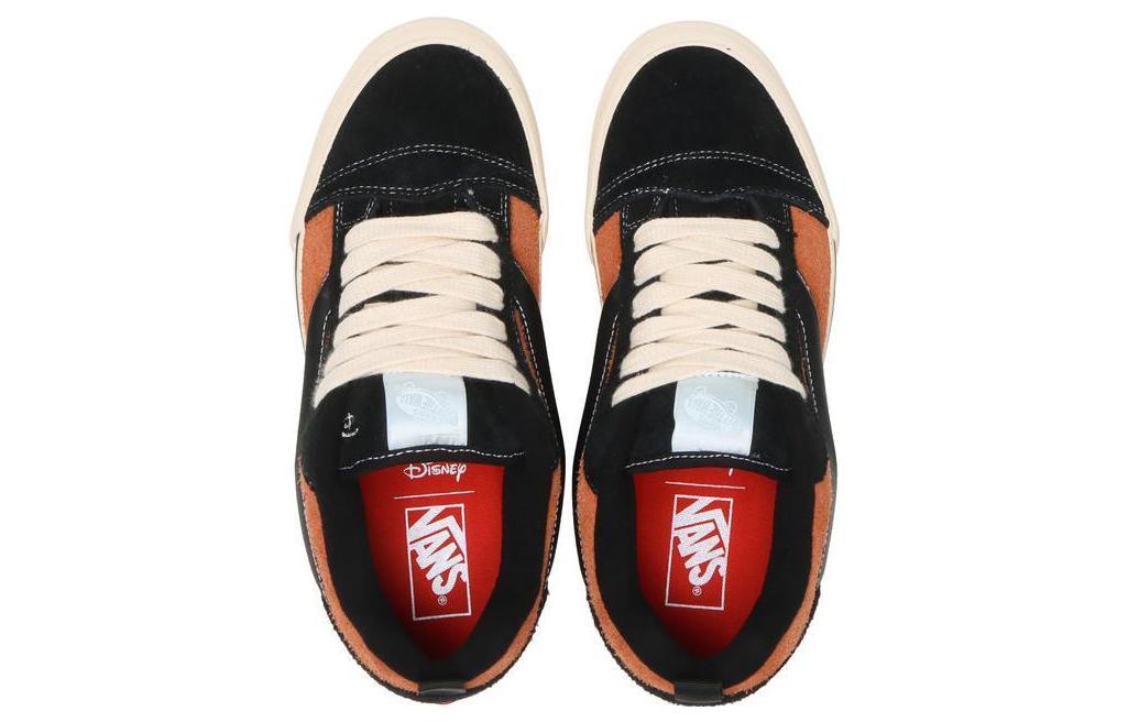 Vans Disney X Knu Skool Shoes 'Black Orange' VN0009QCYS8 - 4