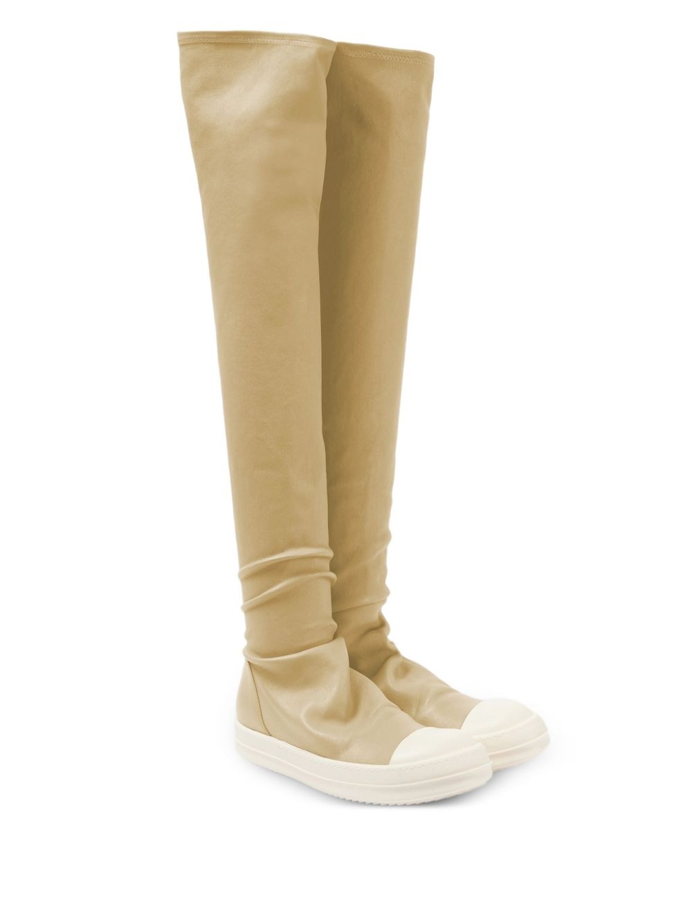 over-the-knee sock boots - 2