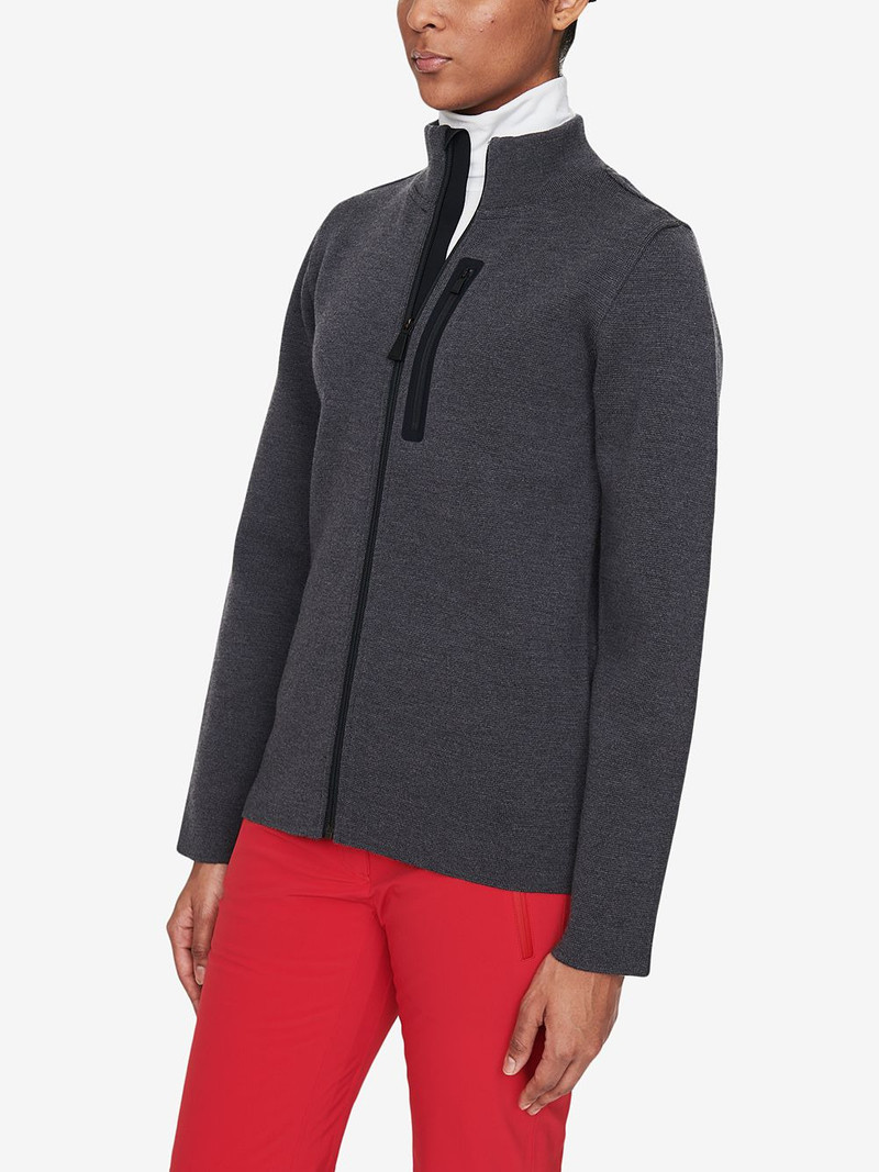 Matterhorn zip-up cardigan 3