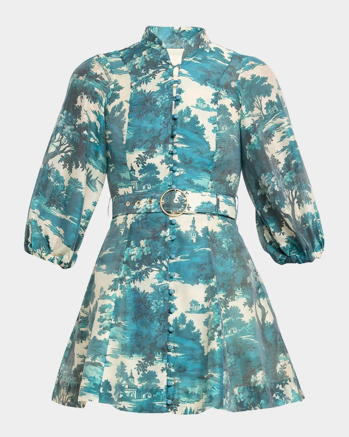 Valencia Belted Mini Dress - 1