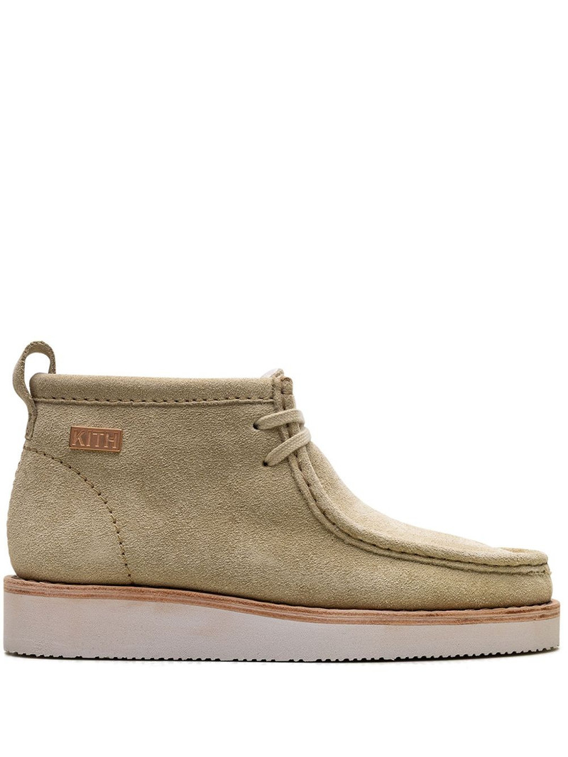 Wallabee Hike "Ronnie Fieg Kith Tan" boots 1
