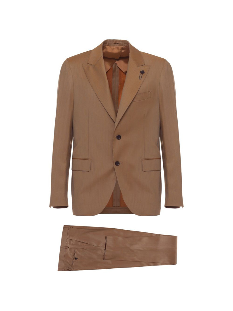 herringbone wool suit 1