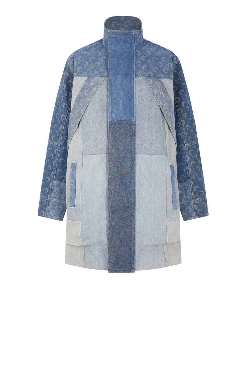 Regenerated Denim Parka 1