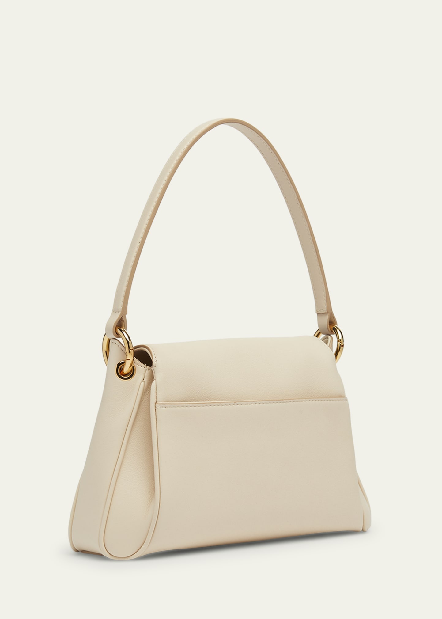 Tara Small Shoulder Bag in Grain Leather - 3