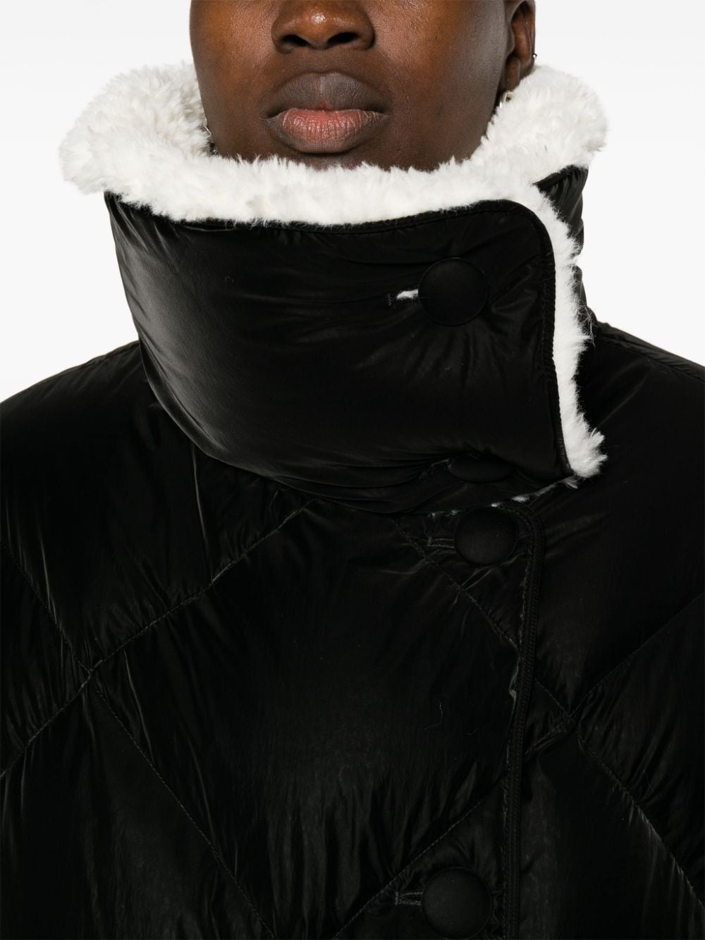 Shearling Queen padded jacket - 5